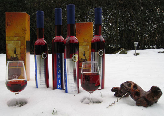 Eiswein vom Weinhof Hubert Schreiber