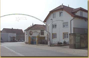 Weinhof Schreiber aus Richtung Norden